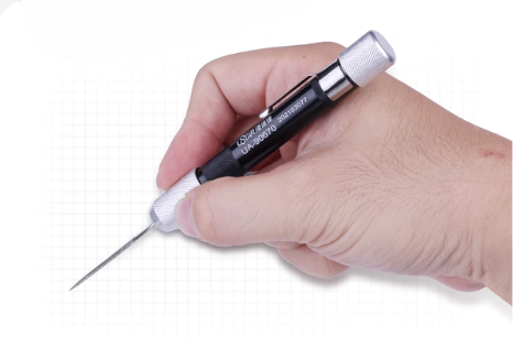 Electric Precision Files Ustar Modellers Precision Files with Handle | Tyrell Models